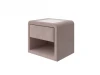 2031639 Тумба Cube (Ткань: Велюр Teddy Шоколадный бисквит) PROxSON 52x41 2031639