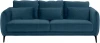 583340 Диван Amsterdam трехместный ОГОГО (арт.583340), (Ткань/Синий)