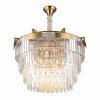 APL.813.13.15 Подвесная люстра каскадная Aployt Mariz APL.813.13.15 (220V, хрусталь, на цепи)