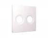 AP2133 Лицевая панель для двойной ТВ-розетки (жемчуг) Ambrella Volt QUANT AP2133