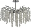Tavenna H 1.3.60.800 N Потолочная люстра хрустальная на штанге Dio D`arte Tavenna Nickel Tavenna H 1.3.60.800 N (220V)