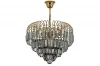 Sabina E 1.5.32.104 G Подвесная люстра Arti Lampadari Sabina E 1.5.32.104 G (220V, хрусталь, на цепи)