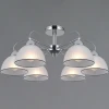 IL0624-6CSQ-25 CR AREZZO Потолочная люстра на штанге ILLUMICO IL0624-6CSQ-25 CR AREZZO (220V)