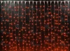 RL-C2*9-T/R Гирлянда светодиодная Занавес красная 220B, 1800 LED, провод прозрачный, IP54 RL-C2*9-T/R Rich LED