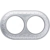 WL70-frame-02 Рамка на 2 поста Werkel Antik Runda, жемчужный