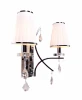 LDW 66247-2 BR Бра двухрожковое белое Lumina Deco Glamour LDW 66247-2 BR
