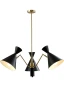 JOVEN SP3 GOLD/BLACK Потолочная люстра Crystal Lux Joven SP3 GOLD/BLACK