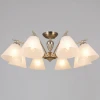 IL0900-8CSQ-26 AB ELITE Потолочная люстра на штанге ILLUMICO IL0900-8CSQ-26 AB ELITE
