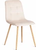 20420 Обеденный стул Tetchair CHILLY (Вельвет,Металл/Бежевый)