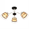 MD.2830-3-S BK+WH Потолочная люстра Imex MD.2830-3-S BK+WH