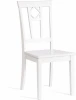24732 Стул жёсткое сиденье Камилла (CAMILLE) / 1 шт. в упаковке (Дерево гевея, МДФ/Белый) Tetchair арт.24732