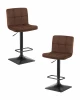 SET-2 5018-LM DOMINIC Набор 2 шт Стул барный DOBRIN DOMINIC (шоколадный велюр (MJ9-111))