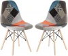 HSBI_Y808_multicolor_2 Набор из 2 стульев Evoke Whirl Hesby Текстиль/Разноцветный арт.HSBI_Y808_multicolor_2