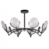 MD.51382-8-P BCH+BK Потолочная люстра Imex MD.51382-8-P BCH+BK
