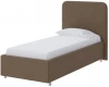1925092 PROxSON Кровать Олаф (Ткань: Рогожка Тетра Ореховый) 80x190