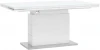 УТ000003499 Стол обеденный Stool Group Глазго раскладной 160-215*90 глянцевый белый УТ000003499