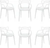 FR 0215S Комплект из 6-ти стульев Bradex Home Masters белый (FR 0215S)