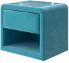 1934329 PROxSON Тумба Cube (Ткань: Велюр Shaggy Azure) 52x41