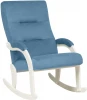 2500000207877 Кресло-качалка Leset Дэми (Фанера,Металл,Велюр/Синий) арт.2500000207877