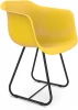 1592469002 Стул Sheffilton SHT-ST31/S38 желтый/черный муар от фабрики Sheffilton