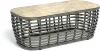 YH-S4230G Grey "Ницца" журнальный столик из искусственного ротанга, цвет серый 4SIS арт.УТ-00009384