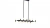 LDP 6035-24 PR+ BK+GD Потолочная люстра Lumina Deco Richmond  LDP 6035-24 PR+BK+GD
