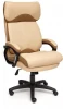 12906 Компьютерное кресло для руководителя Tetchair DUKE (Исскуственая кожа,Ткань/Бежевый)