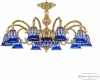 72209P/10/250 G P2 D Clear-Blue/H-1I Подвесная люстра Bohemia Verona 72209P/10/250 G P2 D Clear-Blue/H-1I