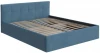 2028740 PROxSON Кровать Domo с бельевым ящиком (Ткань: Велюр Monopoly Прованский синий (792)) 140x200