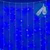 ULD-C3020-240/STK BLUE IP44 Занавес светодиодный со статическим свечением. 3х2м. Соединяемый. 240 светодиодов. Синий свет. ULD-C3020-240/STK BLUE IP44