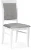 515983 Деревянный стул Woodville Авелин серый велюр / белый 515983