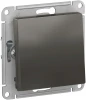 ATN000961 Выключатель встраиваемый одноклавишный (сталь) Systeme Electric AtlasDesign ATN000961