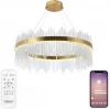 INNOVATION STYLE 83160 Подвесная люстра светодиодная нимб с пультом ДУ, моб. приложением 160W, золото, LED Natali Kovaltseva INNOVATION STYLE 83160