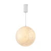 061916 Подвесной светильник SP-SILKA-HANG-R300-7W Warm2700 (WH, 330 deg, 230V) (Arlight, IP20, Натуральный шелк) 061916