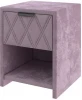 2028004 PROxSON Тумба Side (Ткань: Велюр Лофти Слива) 44x45