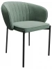HSBI_DC2488_aquamarine Стул Hesby Whispered бирюзовый,черный