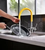 LM3075C-Yellow Смеситель Lemark Comfort LM3075C-Yellow для кухонной мойки