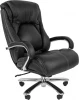 CHAIRMAN 402 кожа Компьютерное кресло CHAIRMAN 402 кожа (Металл,Экокожа/Черный)
