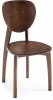 615249 Стул деревянный Woodville Окава венге коричневый жесткий арт.615249