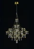 MR2642-66P-50AD Подвесная люстра светодиодная с пультом и хрустальными подвесками Asfour MyFar Allegria MR2642-66P-50AD