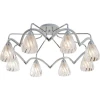 407-08-13CWC chrome + white crack Потолочная люстра N-Light 407 407-08-13CWC chrome + white crack