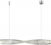 SL6205.123.01 Подвесной светильник ST Luce Elica SL6205.123.01 Хром/Прозрачный LED 1*25W 3000K (220V, на тросе)
