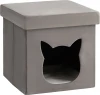 УТ000038969 Пуф складной с ящиком Store Pet антрацитовый Stool Group (арт.УТ000038969)