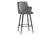 15071 Барный стул feona dark gray