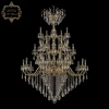 31.2118.20+10+5.520.3d.B.G.Y1 Подвесная большая люстра Art Classic 31.21 31.2118.20+10+5.520.3d.B.G.Y1 (220V, на цепи, подсвечник, свеча)