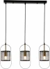 V000183 Подвесной светильник Via V000183 (10009/3P Black) (220V, на проводе, круглые)