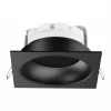 371006 Светильник встраиваемый Novotech Gemini 371006 черный IP20 GX53 12W 220V