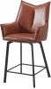 ПБSOHO BROWN Стул полубарный SOHO коричневый, шт