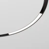 85180/01 Трековый светильник магнитный для радиусного шинопровода Elektrostandard Slim Magnetic 85180/01 16W 4200K Planar чёрный Ø 800мм (LED, 48V)