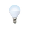 LED-G45-7W/DW/E14/FR/NR картон Лампочка светодиодная шар белая E14 7W 6500K Volpe LED-G45-7W/DW/E14/FR/NR